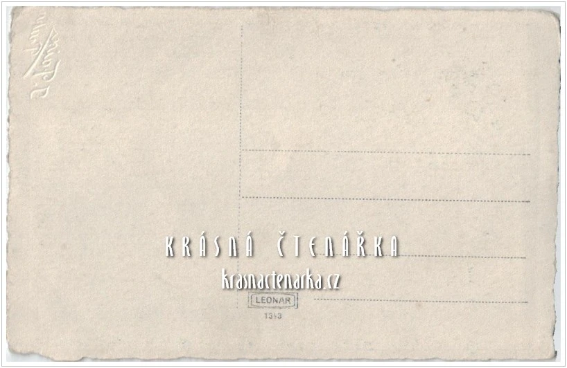 DŽENTLMEN na pohlednici