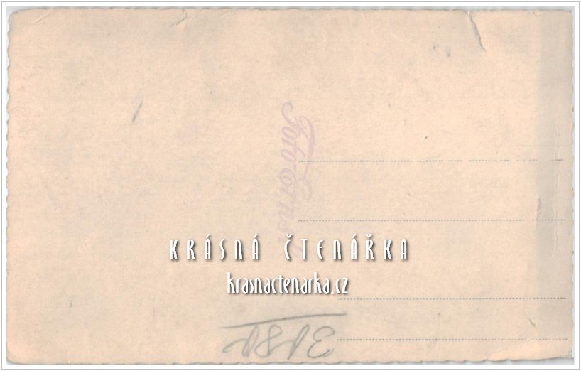 DŽENTLMEN - PLAVEC na pohlednici