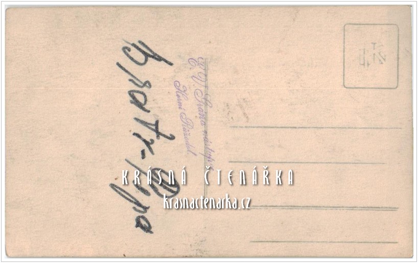 DŽENTLMEN na pohlednici