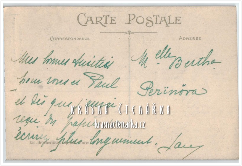 DÁMA / ŽENA v kroji francouzském (Caen)