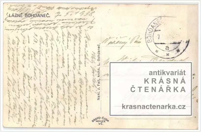 LÁZNĚ BOHDANEČ, Pavilon Jubilejní