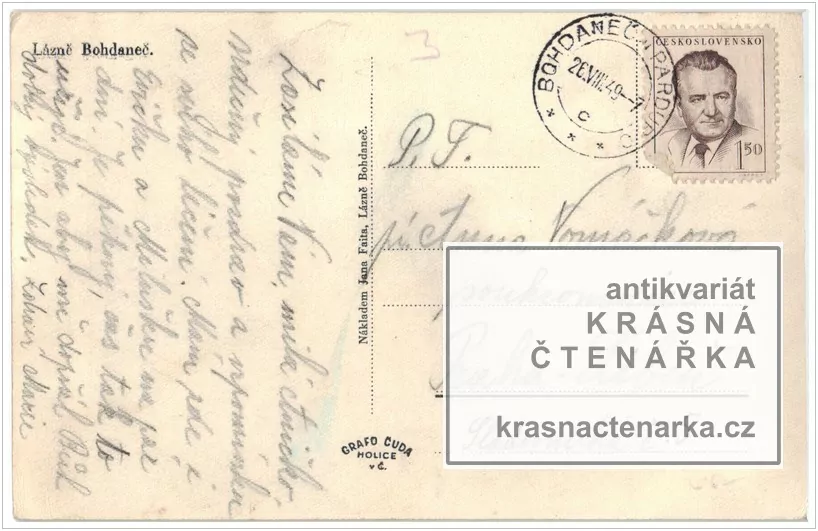 LÁZNĚ BOHDANEČ, Pavilon Jubilejní