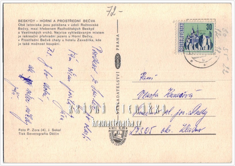 HORNÍ A PROSTŘEDNÍ BEČVA