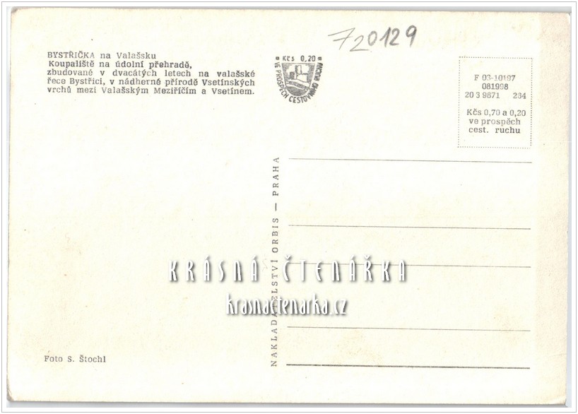 Vodní nádrž BYSTŘIČKA