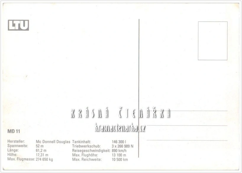 Letadlo McDONNEL DOUGLES MD-11