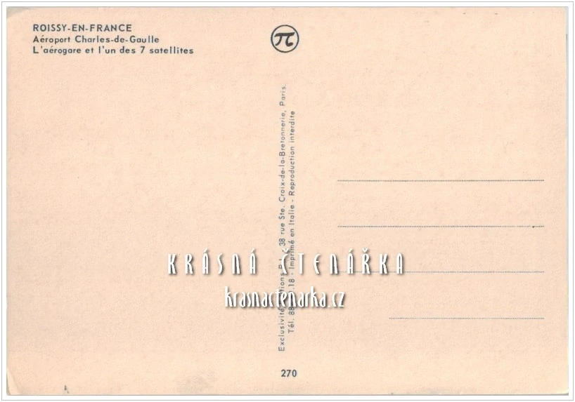 Letiště ROISSY-EN-FRANCE - CHARLES DE GAULLE