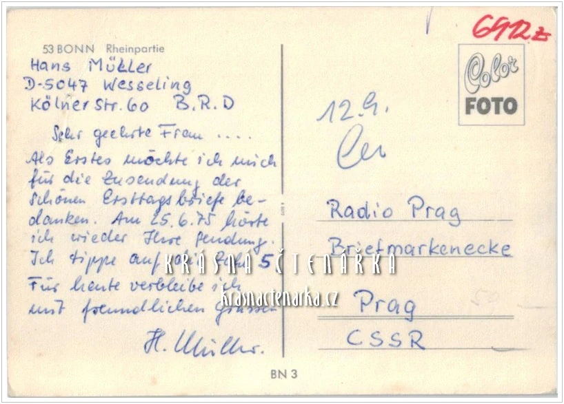 LODĚ na Rýnu ve městě BONN