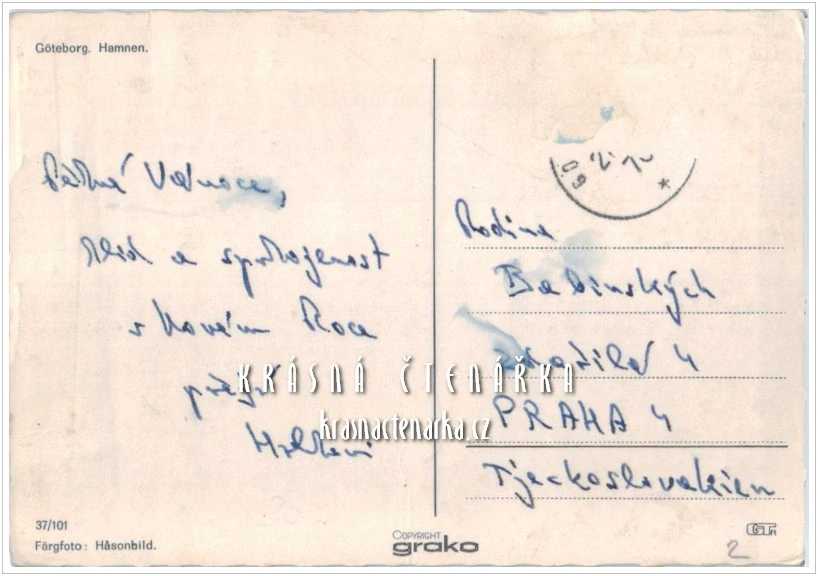 LODĚ v přístavu Göteborg