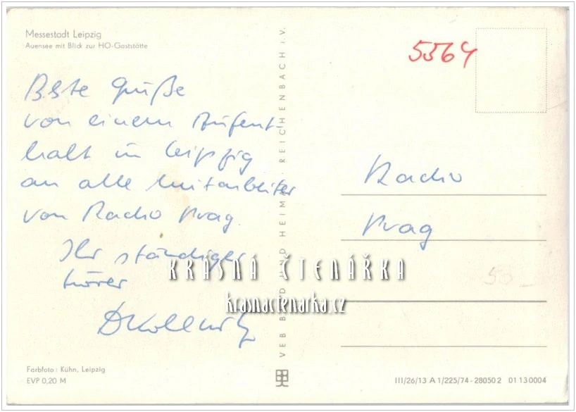 LODĚ u města Lipsko