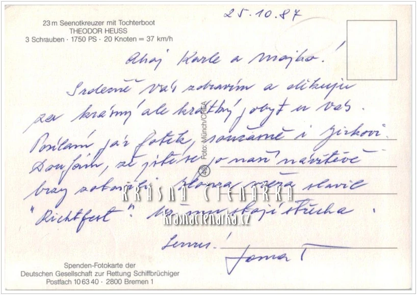 LOĎ Seenotkreuzer "Theodor Heuss"
