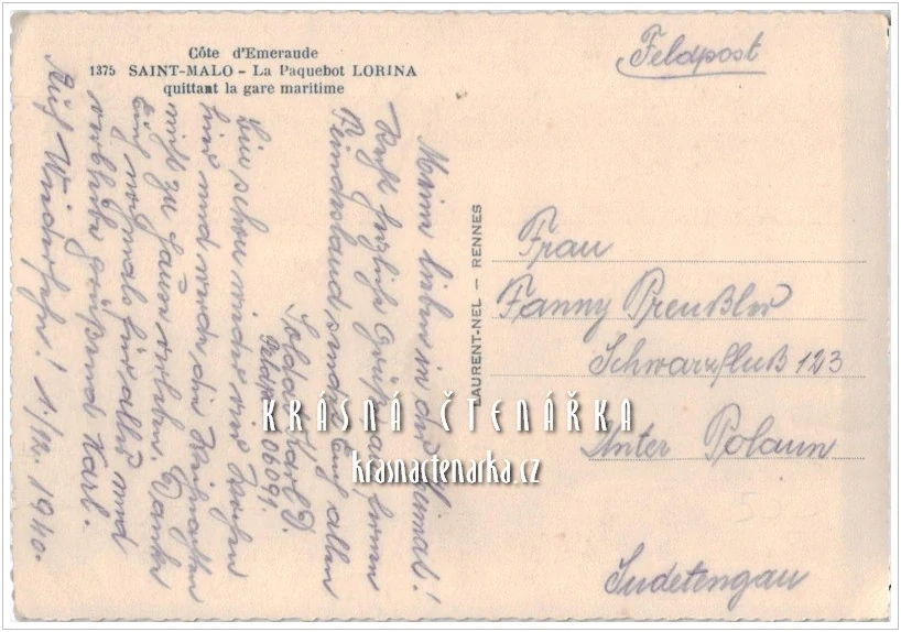 LODĚ v přístavu Saint-Malo