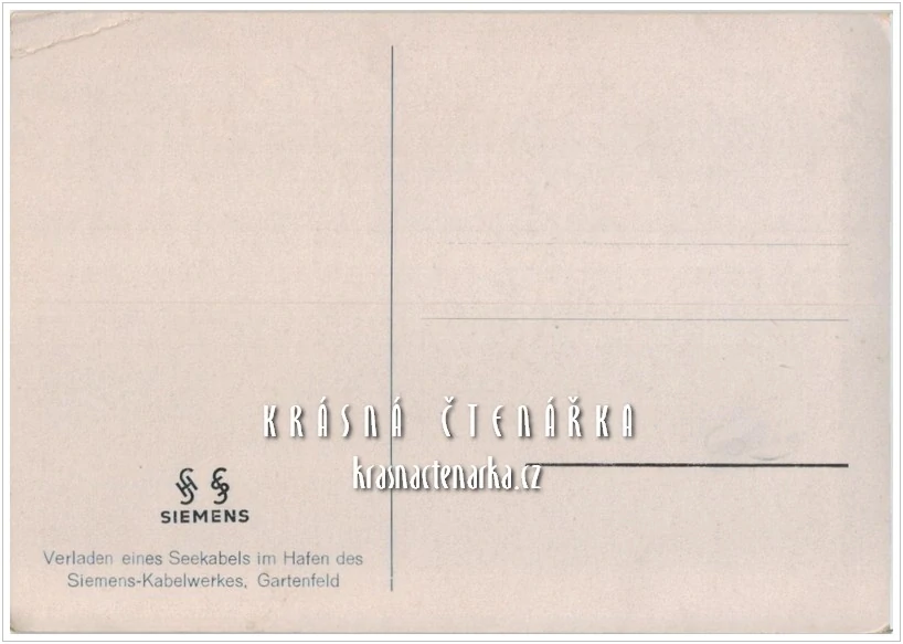 Zavádění mořského kabelu ve firmě Siemens, Gartenfeld-Berlin