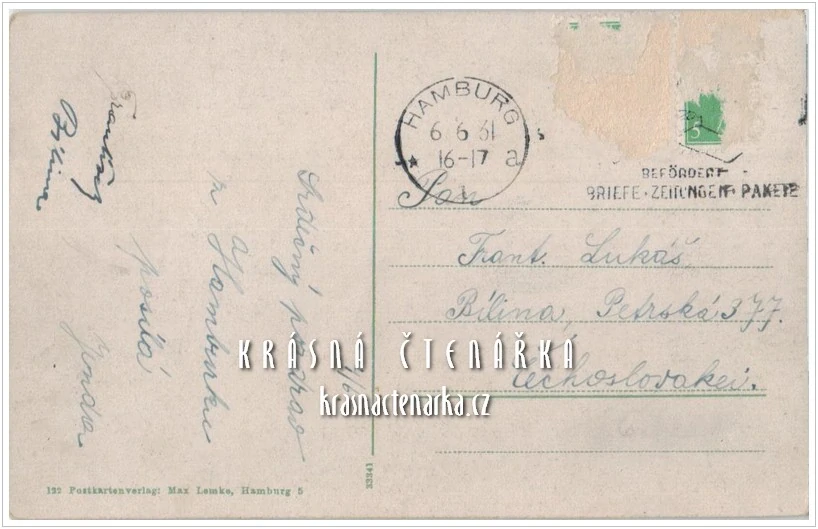 LODĚ v přístavu Hamburg