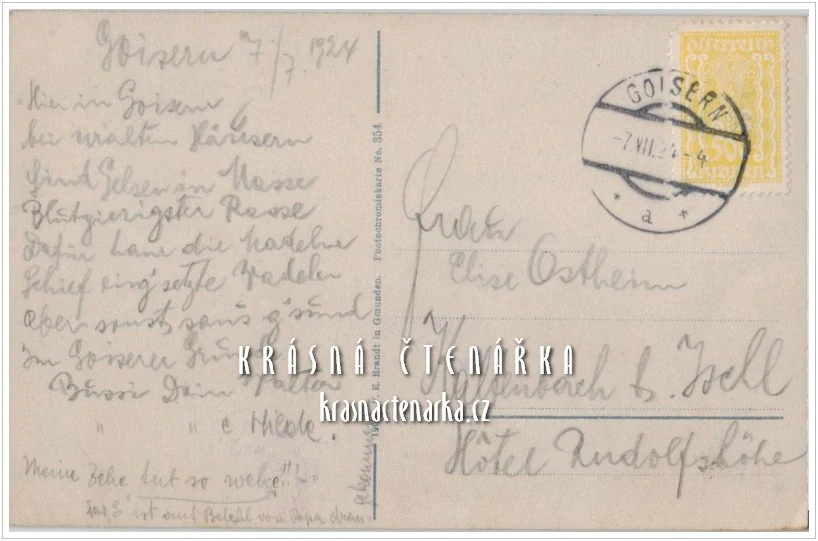 BAD GOISERN mit dem Kalmberg, Salzkammergut