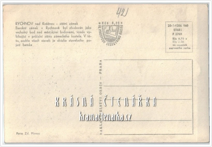 Zámek RYCHNOV NAD KNĚŽNOU