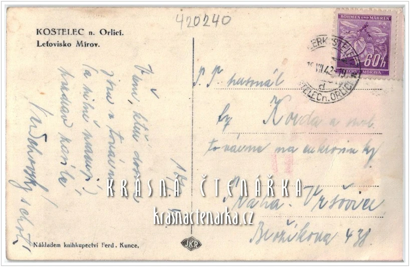 KOSTELEC NAD ORLICÍ, Letovisko Mírov