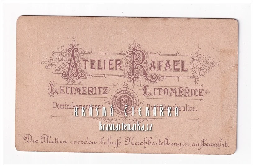 Fotografická vizitka: DŽENTLMEN (Atelier Rafael, Litoměřice)