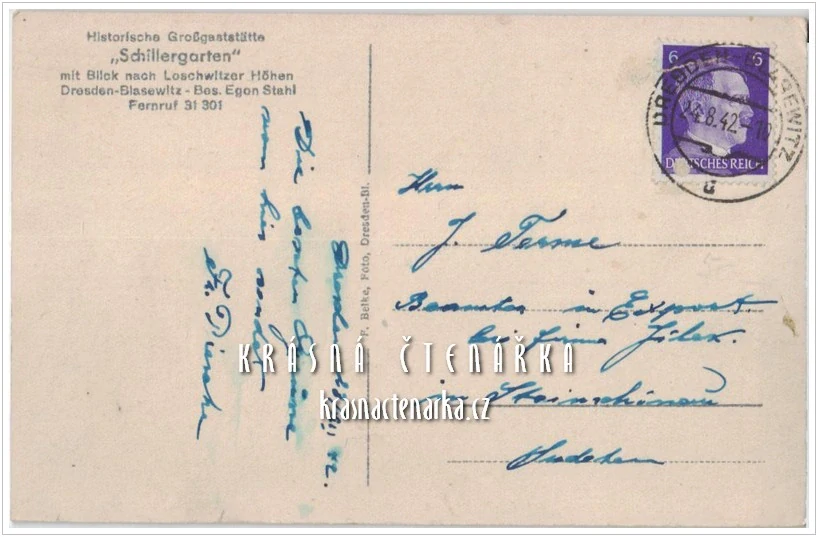 LODĚ u Drážďan / Schillergarten, Dresden