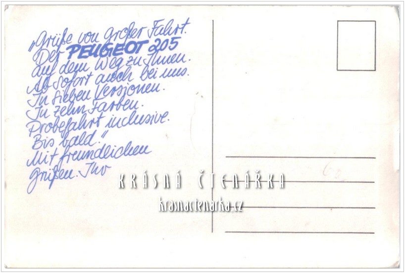 AUTOMOBIL PEUGEOT 205