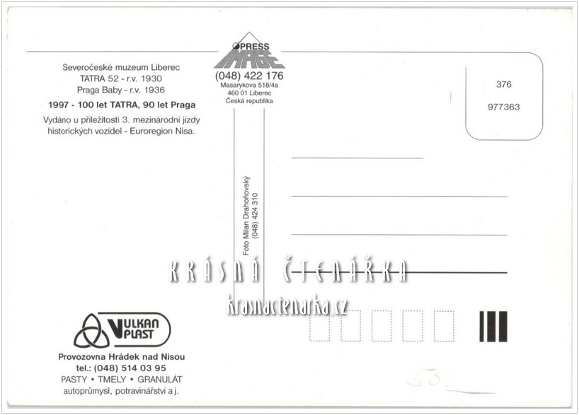 HISTORICKÉ AUTOMOBILY u libereckého muzea