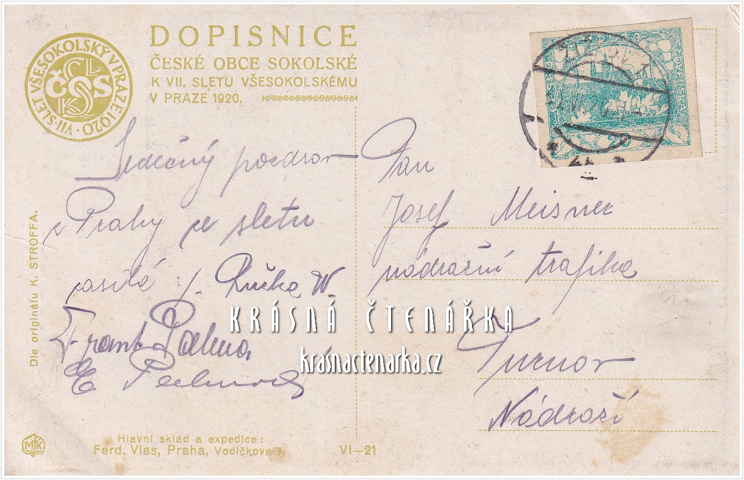 VII. SLET VŠESOKOLSKÝ V PRAZE 1920