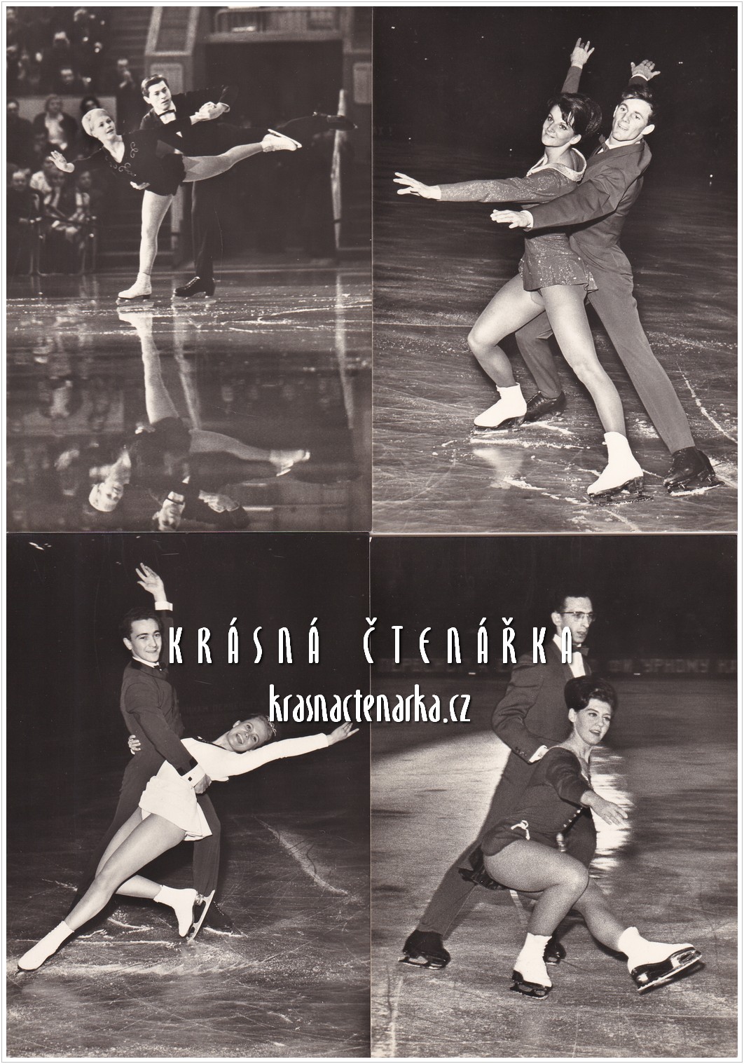 MISTROVSTVÍ SVĚTA V KRASOBRUSLENÍ, MOSKVA 1965, 12 ks pohlednic