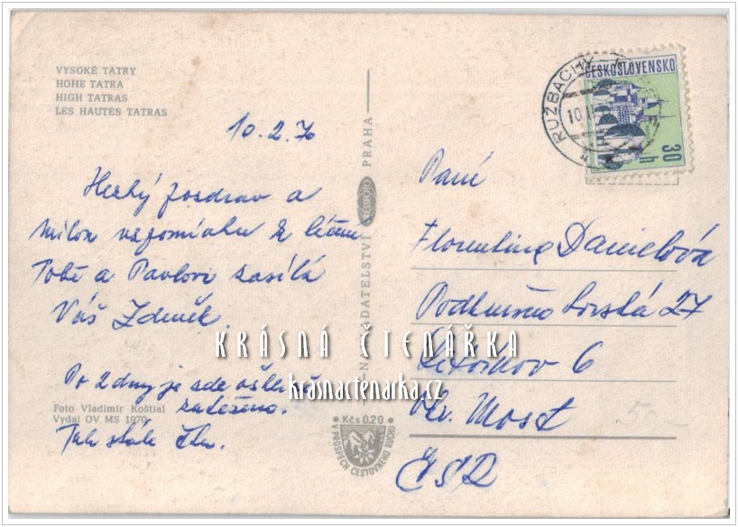 MISTROVSTVÍ SVĚTA 1970 FIS, VYSOKÉ TATRY