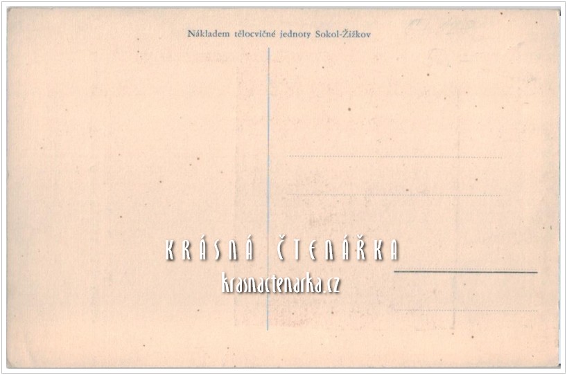 VLAJKA DOROSTU SOKOLA ŽIŽKOV odevzdaná 1. května 1928 o závodech dorostu