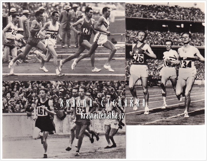 RŮZNÍ SPORTOVCI z olympiady v roce 1964, konvolut