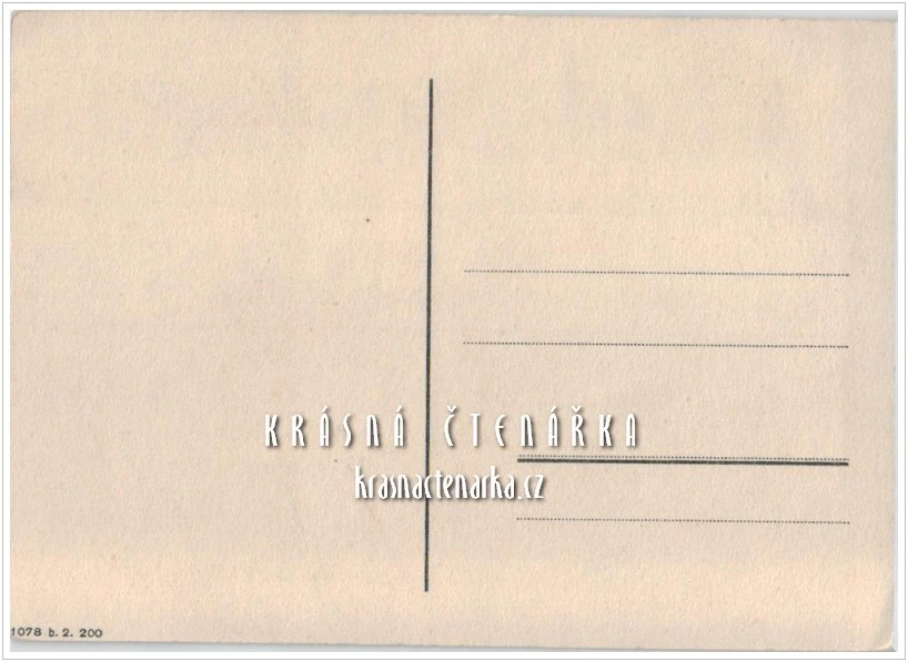 REKLAMNÍ pohlednice: INDANTHREN, Hynčice