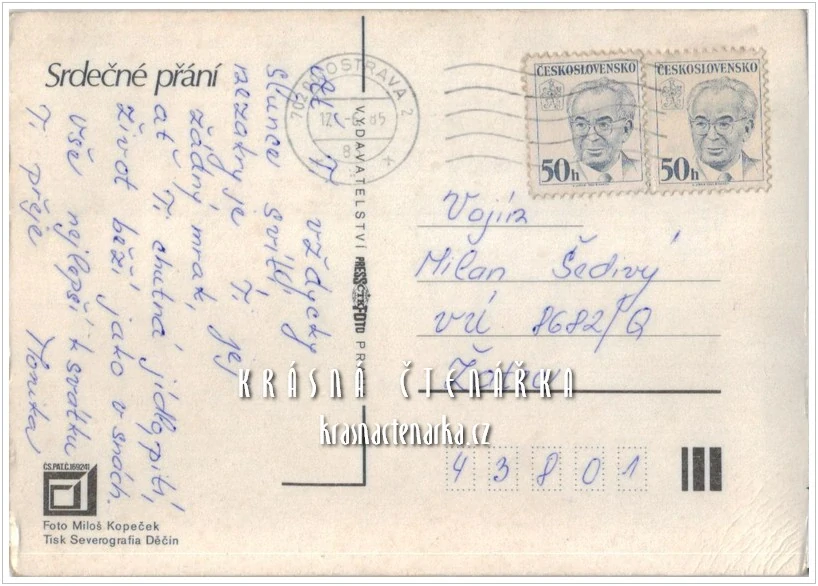 BLAHOPŘÁNÍ, Prostorová pohlednice