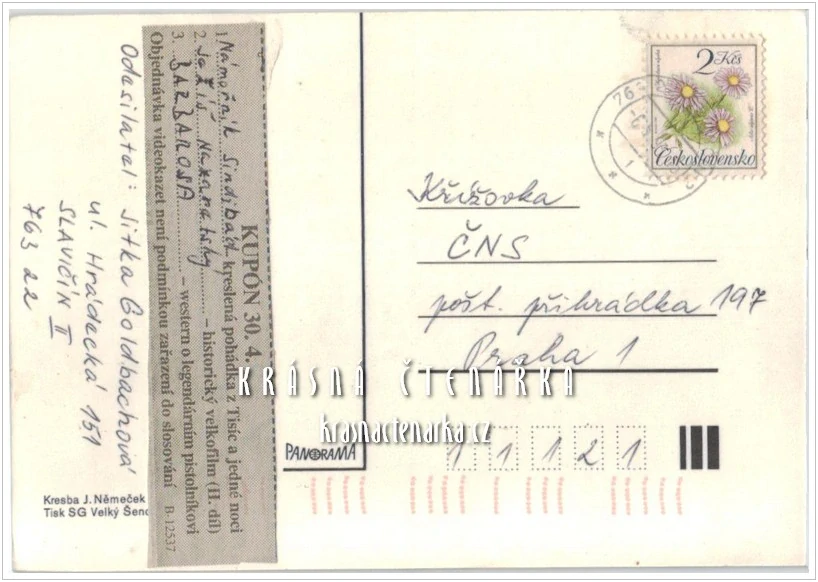 ČTYŘLÍSTEK (il. Jaroslav Němeček)