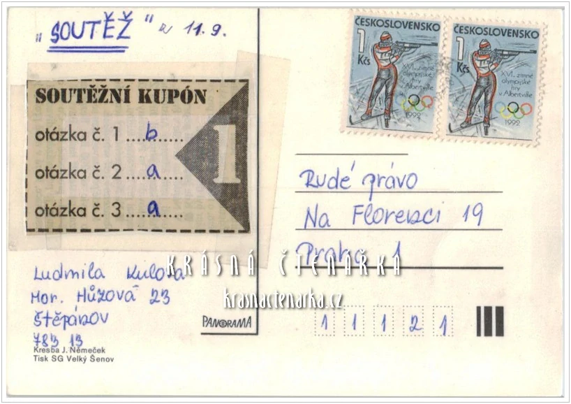 ČTYŘLÍSTEK (il. Jaroslav Němeček)