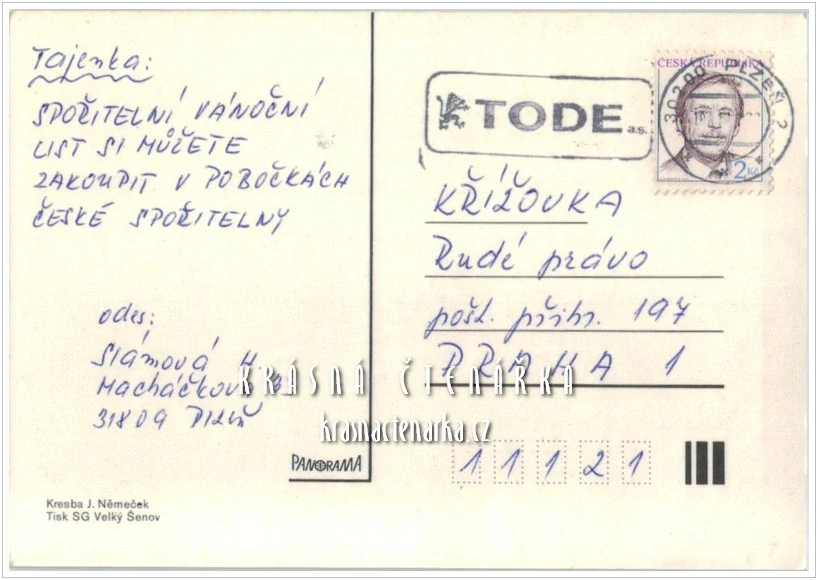 ČTYŘLÍSTEK (il. Jaroslav Němeček)