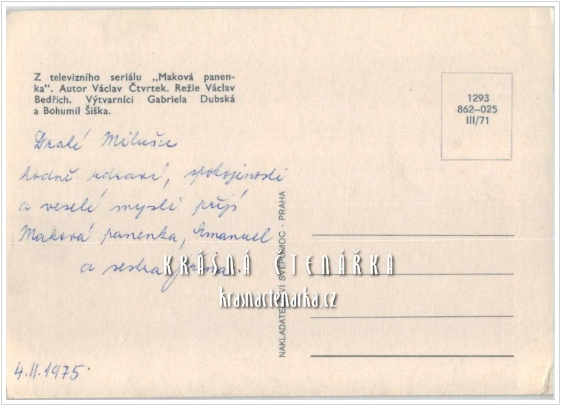 MAKOVÁ PANENKA  (il. Gabriela Dubská)