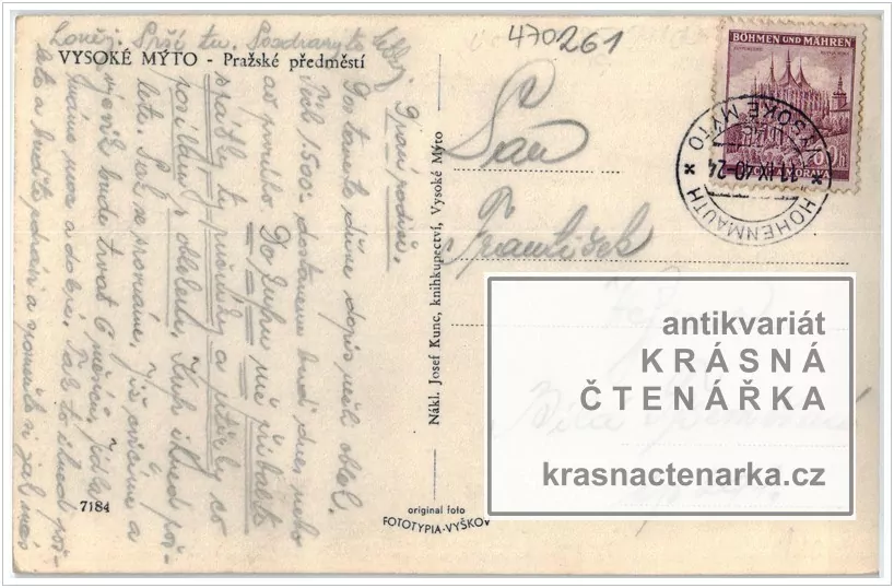 VYSOKÉ MÝTO, Střed města