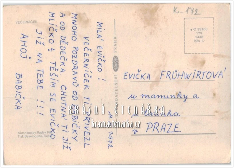 VEČERNÍČEK (il. Radek Pilař)