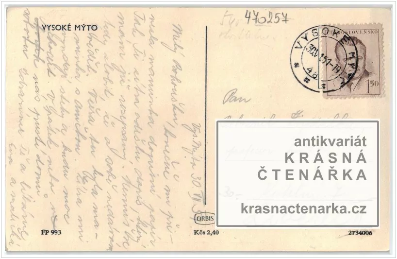 VYSOKÉ MÝTO, Střed města