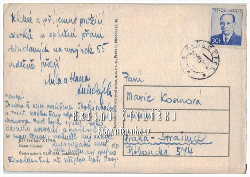 ZIMA (il. Jiří Trnka)