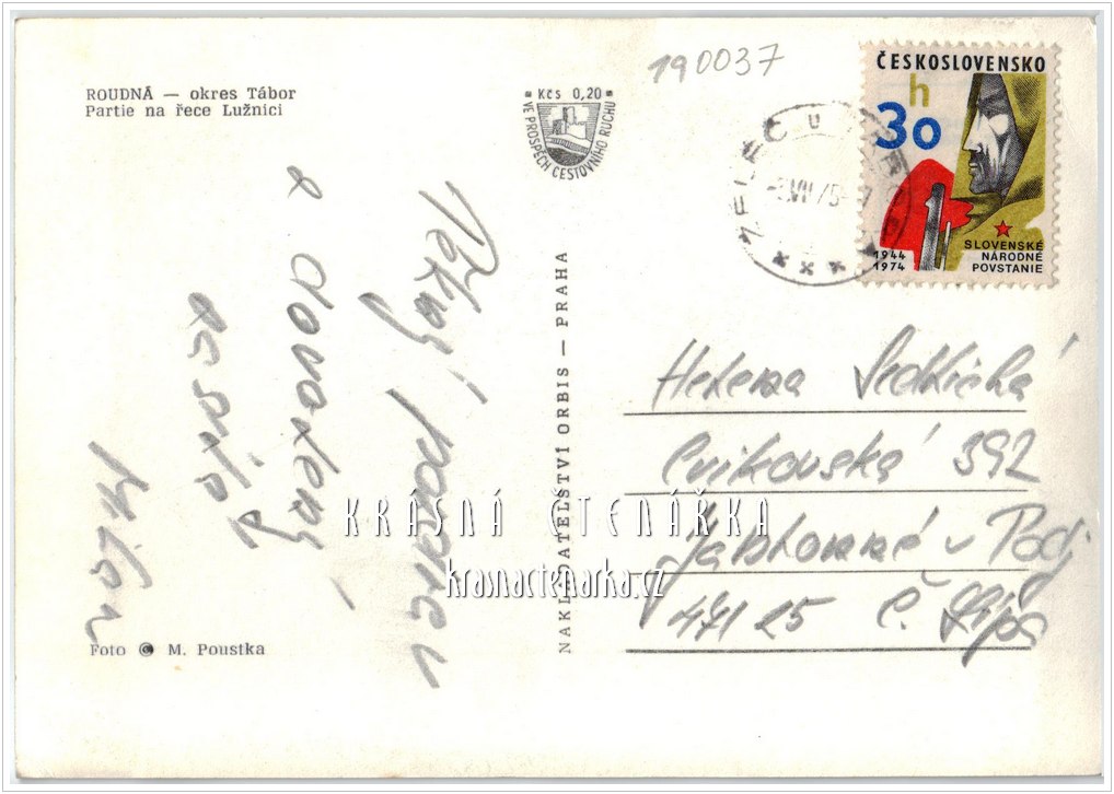 ROUDNÁ, Most přes Lužnici