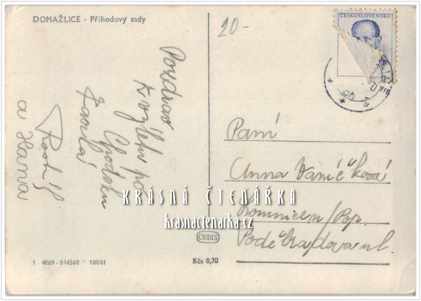 DOMAŽLICE, Sady Antonína Příhody