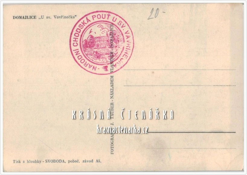 DOMAŽLICE, Poutní místo Vavřineček, Kostel sv. Vavřince