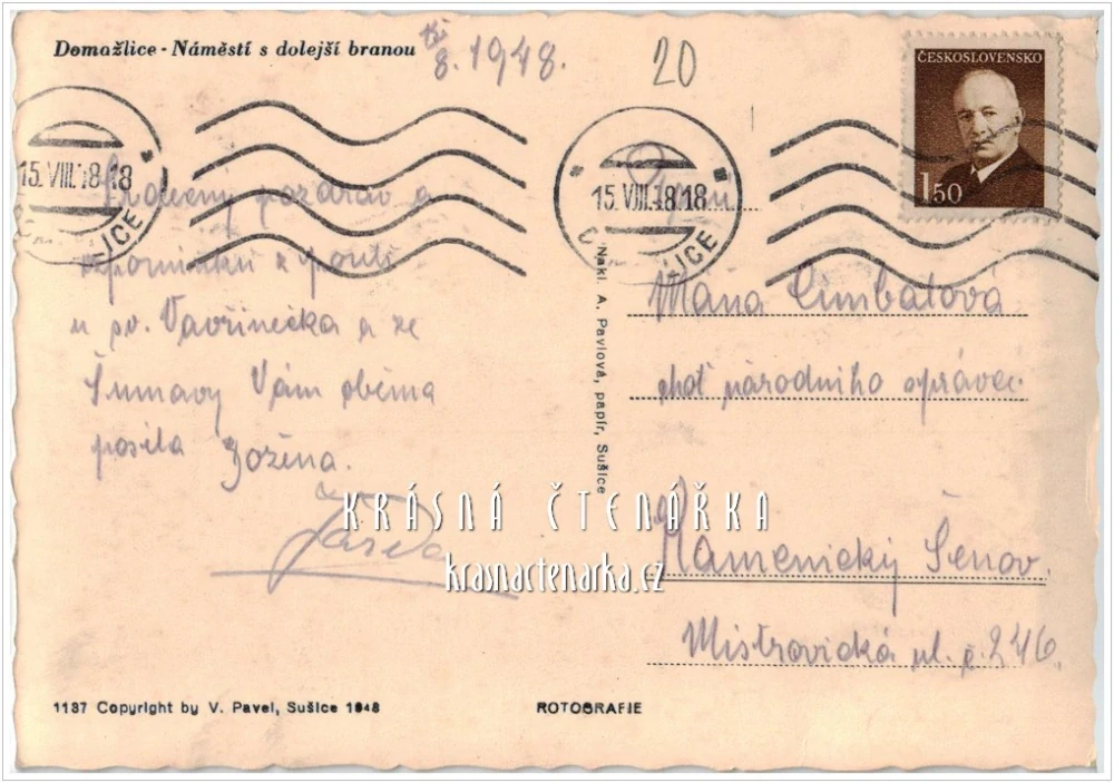 DOMAŽLICE, Náměstí Míru