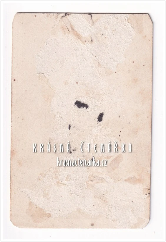 Fotografická vizitka: DŽENTLMEN (Atelier Moritz Ludwig Winter, Praha)