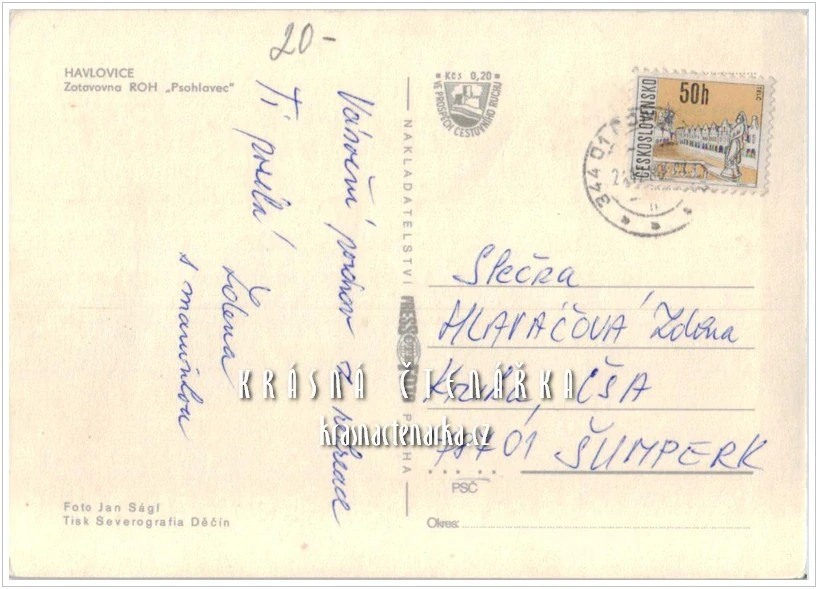 HAVLOVICE, Zotavovna ROH Psohlavec