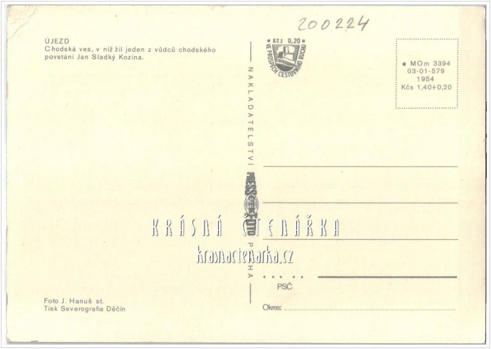 ÚJEZD, Kozinův statek a hostinec