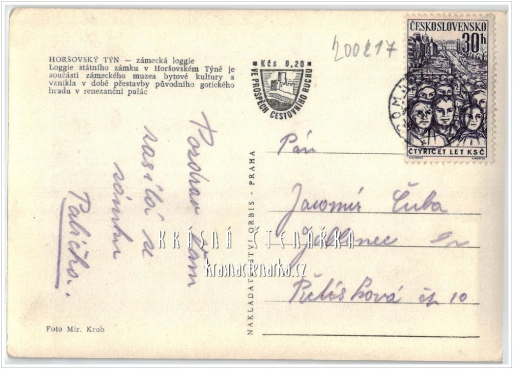 Zámek HORŠOVSKÝ TÝN