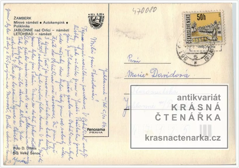 ŽAMBERK - JABLONNÉ - LETOHRAD
