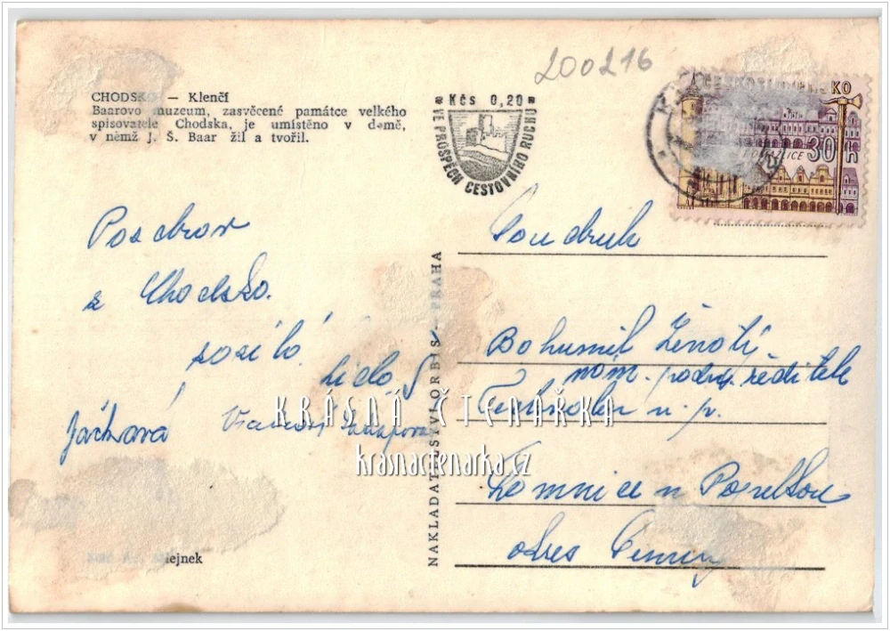 KLENČÍ POD ČERCHOVEM, Baarův dům