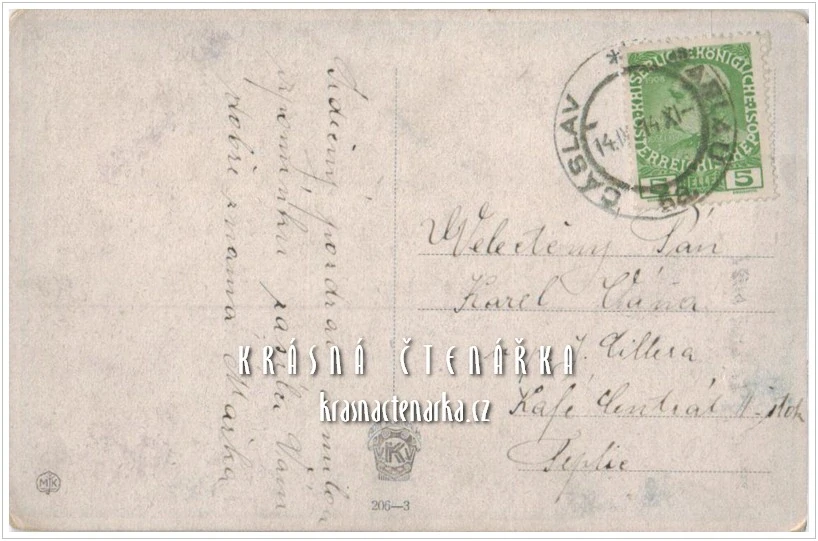 DĚTI na pohlednici (il. Karel Nejedlý)